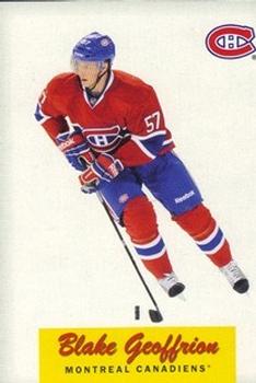 2012-13 O-Pee-Chee - Retro Blank Back #NNO Blake Geoffrion Front