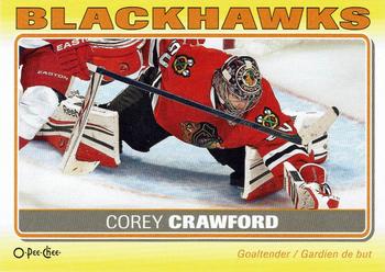 2012-13 O-Pee-Chee - Stickers #S-23 Corey Crawford Front