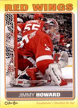 2012-13 O-Pee-Chee - Stickers #S-35 Jimmy Howard Front