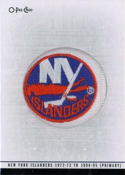2012-13 O-Pee-Chee - Team Logo Patches #TL-69 New York Islanders 1972-73 to 1994-95 (Primary) Front