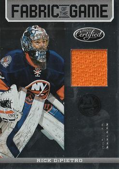 2012-13 Panini Certified - Fabric of the Game #FOG-RDP Rick DiPietro Front