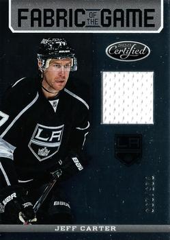 2012-13 Panini Certified - Fabric of the Game #FOG-JC Jeff Carter Front