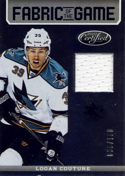 2012-13 Panini Certified - Fabric of the Game #FOG-LC Logan Couture Front