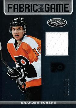 2012-13 Panini Certified - Fabric of the Game #FOG-BSC Brayden Schenn Front
