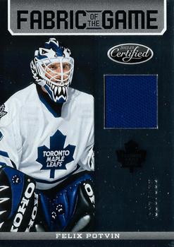 2012-13 Panini Certified - Fabric of the Game #FOG-FP Felix Potvin Front