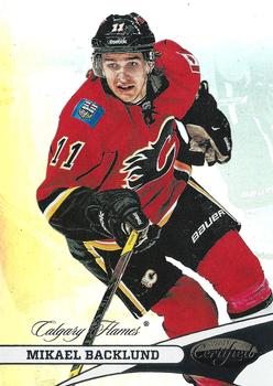 2012-13 Panini Certified - Mirror #72 Mikael Backlund Front