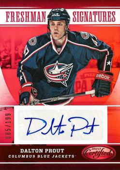 2012-13 Panini Certified - Mirror Red #166 Dalton Prout Front