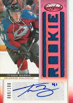 2012-13 Panini Certified - Mirror Red #180 Tyson Barrie Front