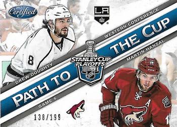 2012-13 Panini Certified - Path to the Cup Conference Finals #PCCF5 Drew Doughty / Martin Hanzal Front