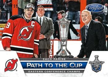 2012-13 Panini Certified - Path to the Cup Conference Trophy #PCCT1 Zach Parise Front