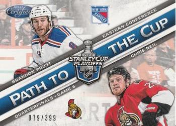 2012-13 Panini Certified - Path to the Cup Quarter Finals #PCQF27 Brandon Prust / Chris Neil Front