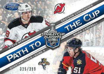 2012-13 Panini Certified - Path to the Cup Quarter Finals #PCQF40 Brian Campbell / Steve Bernier Front