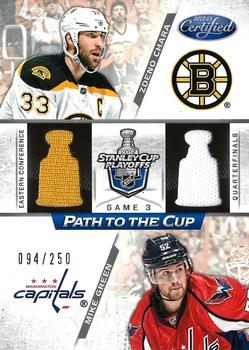 2012-13 Panini Certified - Path to the Cup Quarter Finals Dual Jerseys #PCQF31 Mike Green / Zdeno Chara Front