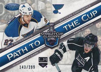 2012-13 Panini Certified - Path to the Cup Semifinals #PCSF3 Alex Pietrangelo / Anze Kopitar Front
