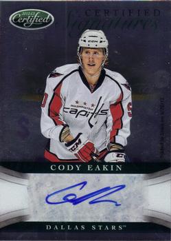 2012-13 Panini Certified - Signatures #CS-CE Cody Eakin Front