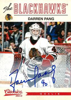 2012-13 Panini Classics Signatures - Autographs #82 Darren Pang Front