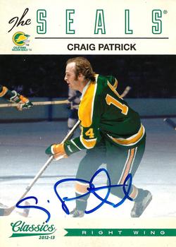 2012-13 Panini Classics Signatures - Autographs #107 Craig Patrick Front