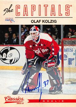 2012-13 Panini Classics Signatures - Autographs #126 Olaf Kolzig Front