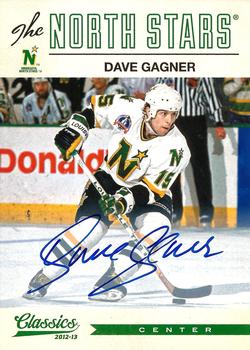 2012-13 Panini Classics Signatures - Autographs #147 Dave Gagner Front