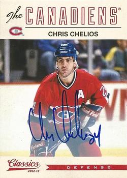 2012-13 Panini Classics Signatures - Autographs #164 Chris Chelios Front