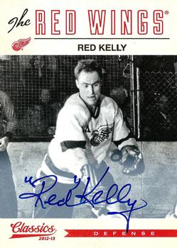 2012-13 Panini Classics Signatures - Autographs #171 Red Kelly Front