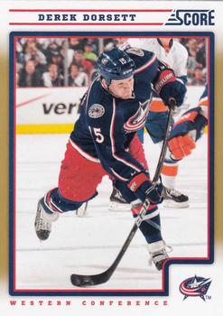 2012-13 Score - Gold Rush #151 Derek Dorsett Front