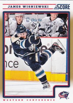 2012-13 Score - Gold Rush #152 James Wisniewski Front