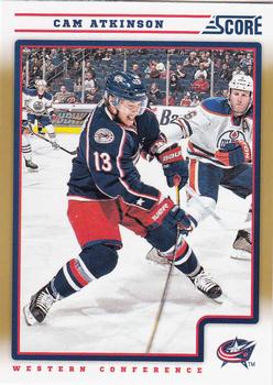 2012-13 Score - Gold Rush #160 Cam Atkinson Front