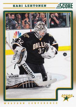 2012-13 Score - Gold Rush #165 Kari Lehtonen Front