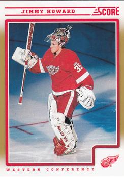 2012-13 Score - Gold Rush #180 Jimmy Howard Front