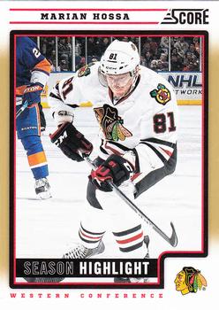 2012-13 Score - Gold Rush #24 Marian Hossa Front