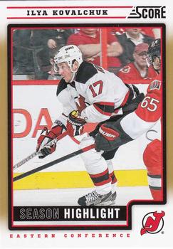 2012-13 Score - Gold Rush #25 Ilya Kovalchuk Front