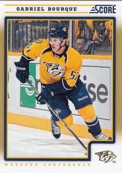 2012-13 Score - Gold Rush #279 Gabriel Bourque Front