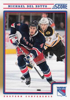 2012-13 Score - Gold Rush #316 Michael Del Zotto Front