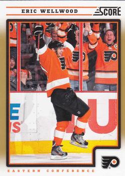 2012-13 Score - Gold Rush #355 Eric Wellwood Front