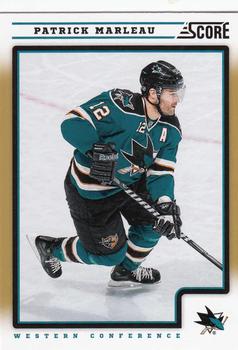 2012-13 Score - Gold Rush #387 Patrick Marleau Front