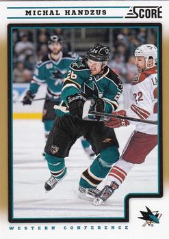 2012-13 Score - Gold Rush #395 Michal Handzus Front