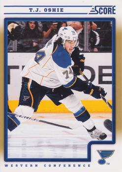 2012-13 Score - Gold Rush #407 T.J. Oshie Front