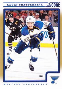 2012-13 Score - Gold Rush #410 Kevin Shattenkirk Front