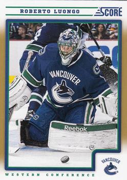 2012-13 Score - Gold Rush #453 Roberto Luongo Front