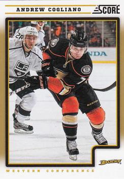 2012-13 Score - Gold Rush #46 Andrew Cogliano Front