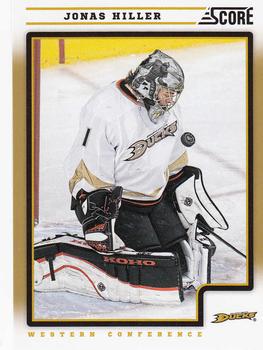 2012-13 Score - Gold Rush #47 Jonas Hiller Front