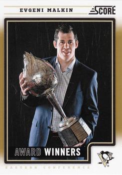 2012-13 Score - Gold Rush #492 Evgeni Malkin Front