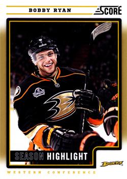 2012-13 Score - Gold Rush #4 Bobby Ryan Front