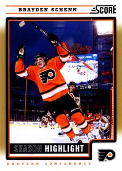 2012-13 Score - Gold Rush #9 Brayden Schenn Front