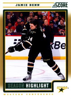 2012-13 Score - Gold Rush #13 Jamie Benn Front