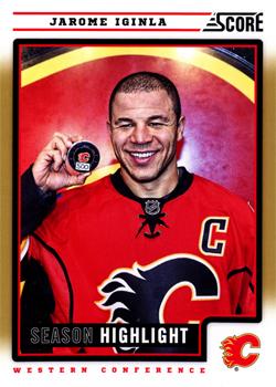 2012-13 Score - Gold Rush #26 Jarome Iginla Front