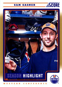 2012-13 Score - Gold Rush #31 Sam Gagner Front