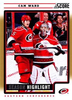 2012-13 Score - Gold Rush #36 Cam Ward Front