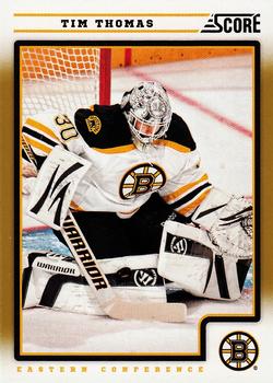 2012-13 Score - Gold Rush #57 Tim Thomas Front